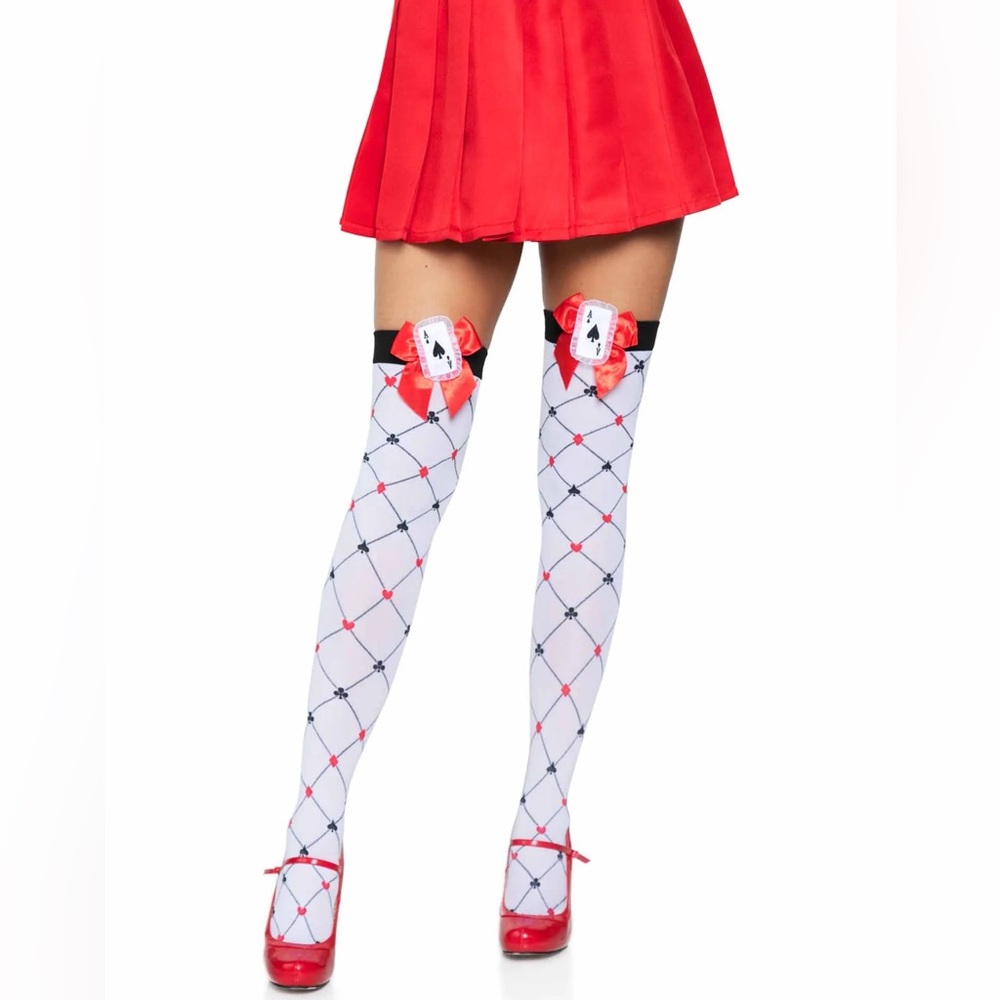 Leg Avenue Queen’s Guard / Alice in Wonderland Thigh high tights